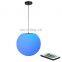 Color Changing Weddings Decoration Christmas Battery Outdoor Garden Led Hanging Pendant Chandelier Ball Light Lamp