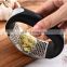 Amazon Hot Sell Trending Manual Crusher Kitchen Accessories Tool Garlic Peeler Brush Stainless Steel Garlic Press