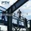 High quality Large Span Prefabricated Steel Structure Frame Pre-Engineered Metal Commercial Building