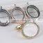 26*32 oval shape zinc alloy metal magnetic floating live locket pendant popular designer necklace cheap price
