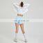 ODM logo customized gym fitness 2 in 1 flowy running shorts for women gym yoga training shorts women