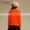 Erdos 30% Cashmere Blended Sweater Women's Orange Color Zipper Cardigan