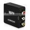 Good quality MINI HDMI to composite/CVBS video AV Converter with 1080P