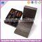 Customization top quality wood box for wine glasses
