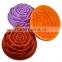 food grade 6 hole silicone cake mold with great price