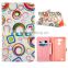 Best selling customized UV pattern printing pu wallet case for HUAWEI Mate7