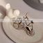 Latest Fashion Women Bike Shape Rhinestone Brooch