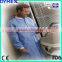 Nonwoven Medical pp Lab Coat with Knitted Collar and Cuffs