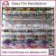 new pattern pvc stained glass window film self adhesive sticker