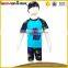 Multi-printing 2pcs set short sleeve cartoon boy swimsuit swimwear children with hat