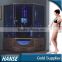 HS-SR033 indoor double seat sector shaped tray compact steam shower