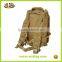 Hot Sale 50L Tan Color Outdoor Combination Military Backpack, Durable Hiking Bags, Military tactical backpack