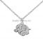 Lovely Design Sterling Silver Elephant Pendant Necklace for Young Girl