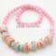 >>Best selling kids Candy Beaded chunky Bubblegum Necklace/