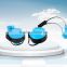 Free Sample Portable retractable SR6 stereo earphones with mic and headset Company Price