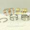 Korean Show Stainless Steel ladies gold finger ring latest gold ring designs