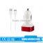 Veister 2016 universal 2.1a dual port car usb charger for mobiles