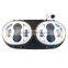 1 set Daymaker Dual LED Headlight For Harley Daviddson Road Glide 2004-2013 5.75" Dual with white color ring HID Fit Road Glide