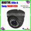 Camera security system 800tvl sony effio-a ccd sensor 36pcs ir leds CXD4151gg metal cover outdoor using dome cctv camera