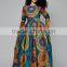 New Design Ladies' Fashion Maxi Dress High Quality Women African Ethnic Print Dress