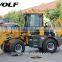 Shovel machine, china loader 1.6ton ZL16, with mulcher