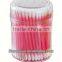 100% pure cotton plastic stick cotton swabs