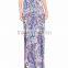 Women Viscose Paisley Print Elegant Bohemian Maxi Skirt Wholesale