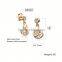 Women Simple Trendy Styles Gold Grape Dubai Gold Jewelry Earring