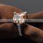 Unique Engagement Ring Lucky Stone Ring