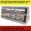 Stainless Steel And Glass Electric Food Warming Showcase