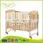 WBC-20B softtextile carved teak wood baby swing cradle bed extender for baby, baby bed rail                        
                                                Quality Choice