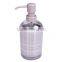 Classical plastic shampoo bottle with pump