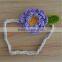 2015 new custom cotton crochet hand made flower knitting headband