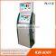 19inch touch screen hospital test report self printing kiosk