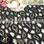 BLACK CORDED EMBROIDERY FABRIC MADE IN CHINA