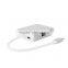 3.0 USB&RJ45 100M&Type C Female Charging Port USB C HUB