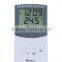 Hot sell! digital Thermo Hygrometer with Clock S-WS806