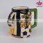 2015 Newly design Ceramic Jersey Design Mug