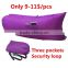 best selling premium nylon banana sleeping bag fabric beach sofa sunbathing fabric inflatable air sofa