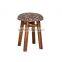 Natural Fibres Upholstery Designer Stool