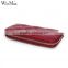 New Arrive China Suppliers Leather Coin Purse Women Long Zipper Wallet