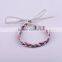 Free sample free shipping handmade braided rope bracelet