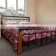 Wood Leg Full Size Double bed Frame for demestic use
