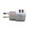 LIDU 2A USB Power Adapter European Standard ,With 2 USB Port ,With Retail Box