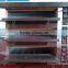 3 Deck 6 Trays Gas Oven For Mini Bakery