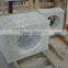 Polished italian carrara white marble countertop, Vanity top