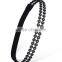 Women Hair Accessories Gorgeous Rhinestone Elastic Headband Retro Beads Hairband