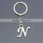 Custom Made Metal Keychain/high quality letter Stainless Steel keychain/trinket novelty key chain