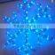2d led christmas snowflake motif light