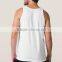 Wholesale Men's White Cotton Slim Fit Plain Blank Tank Top Men's Gym Singlet